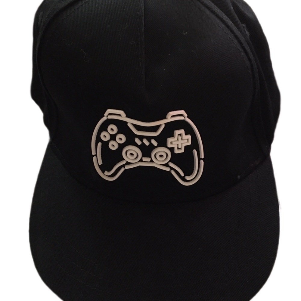 Black Gaming Controller Cap NEW
